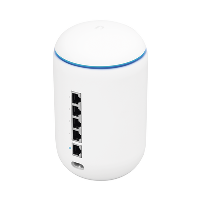 UniFi OS Console: UniFi Dream Machine, dispositivo que combina Wi-Fi AP 802.11ac Wave 2 MU-MIMO 4x4, Switch de 4 puertos, Router Security Gateway y Controlador UniFi