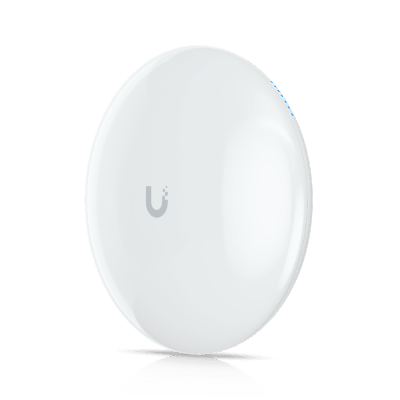 UniFi Device Bridge para enlace PTP en 5 GHz hasta 5 Km, o como CPE en PTMP,  hasta 867 Mbps, MU-MIMO 2x2, antena de 19 dBi, incluye inyector